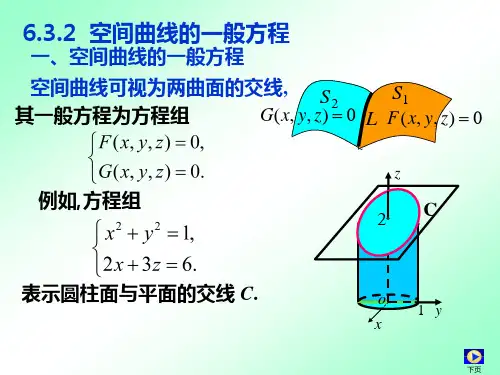 空间曲线