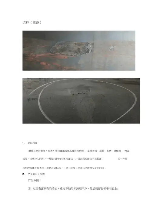 带钢常见缺陷及其图谱