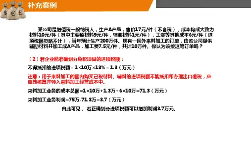 税收筹划期末考试复习习题及答案ppt课件.pptx