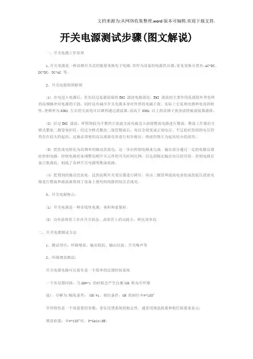 开关电源测试步骤图文解说