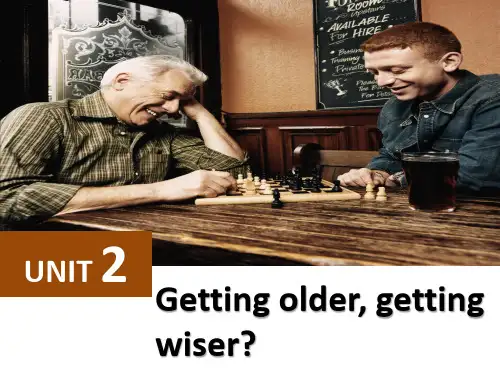 新视野大学英语(第三版)视听说教程-B4U2：Getting older, getting wiser？