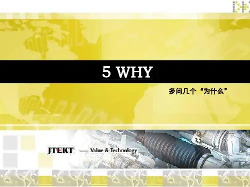 如何使用5WHY工具