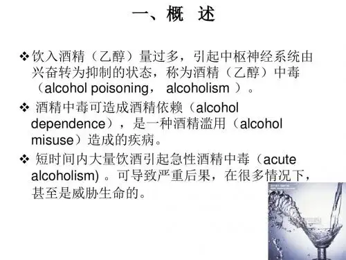 酒精中毒_护理查房