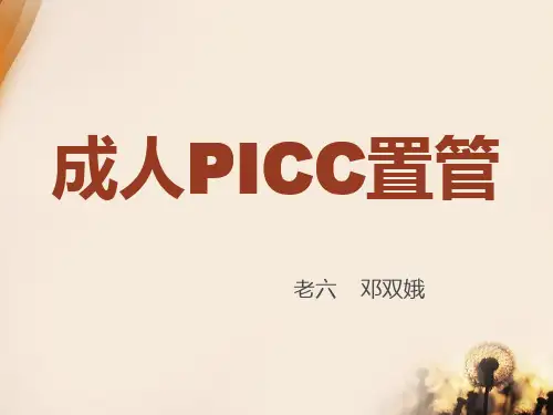 picc置管