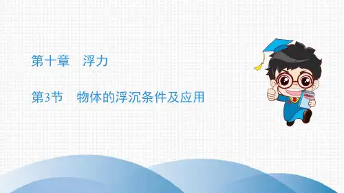 物体的浮沉条件及应用-浮力PPT全文课件