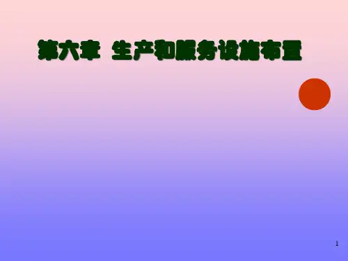 06-生产和服务设施布置