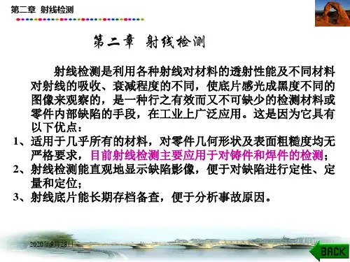 射线检测解析PPT课件