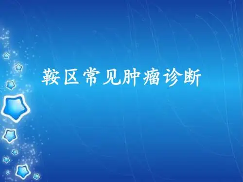 鞍区常见肿瘤 PPT课件