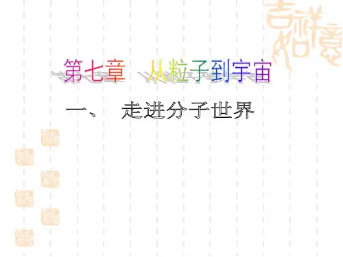 苏科初中物理八年级下册《走进分子世界》PPT课件 (1)