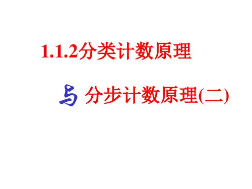 分类计数原理与分步计数原理PPT优秀课件5