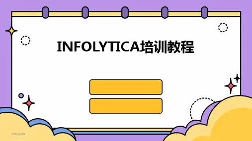 2024年INFOLYTICA培训教程