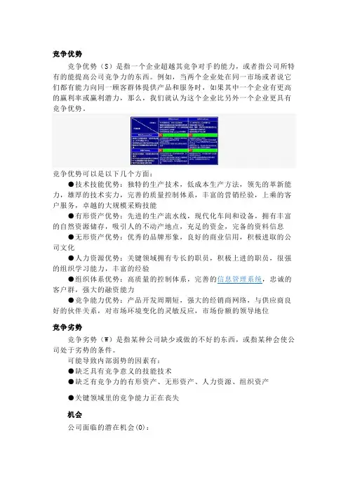 竞争优势