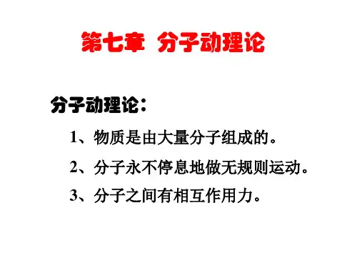 分子大小