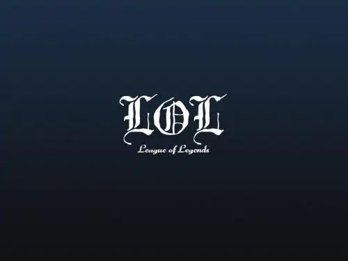 英文版lolPPT