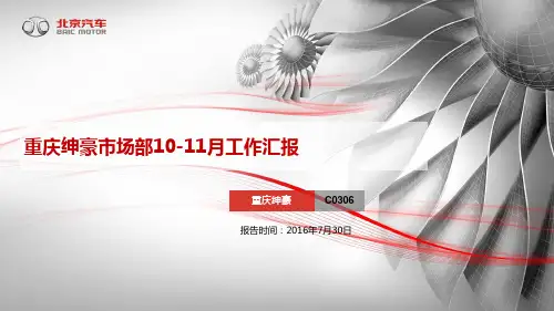 市场部月月度经营分析报告PPT课件