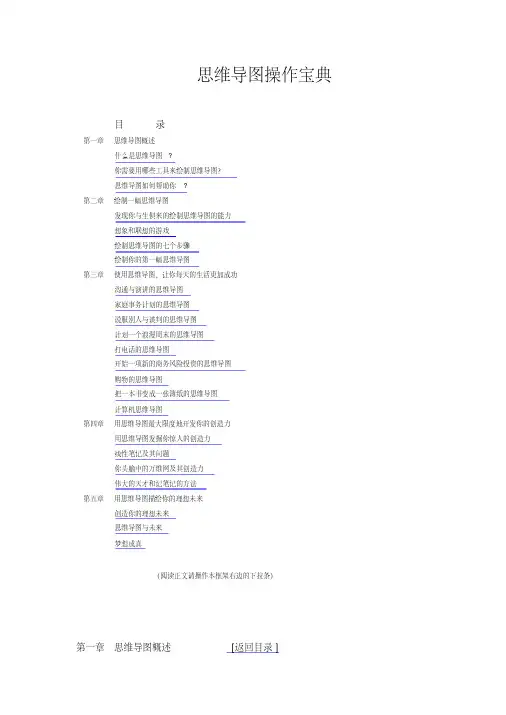 超级高效思维导图