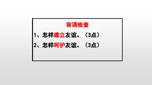 人教版道德与法治七年级上册 5.2 网上交友新时空 课件(共20张PPT)