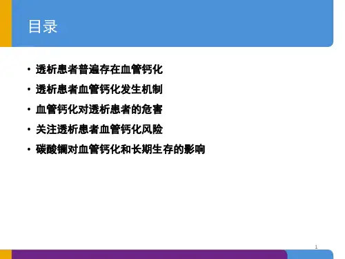 优质课件透析患者降磷治疗策略