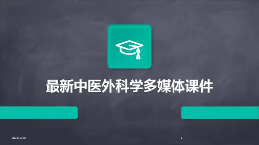 最新中医外科学多媒体课件