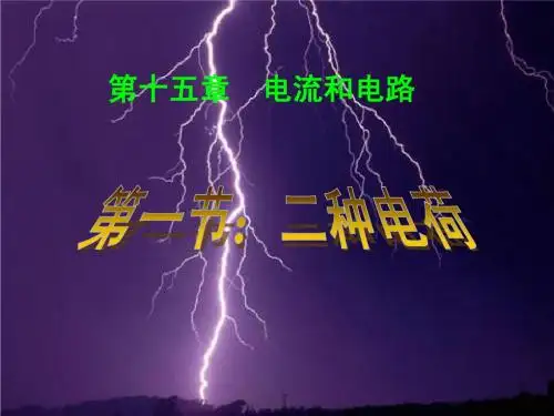 人教版《15.1两种电荷》ppt课件