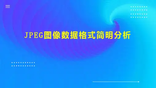 JPEG图像数据格式简明分析
