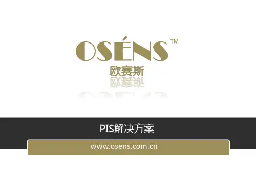 欧赛斯品牌产品视觉识别系统包装系统(PIS)宣讲讲义