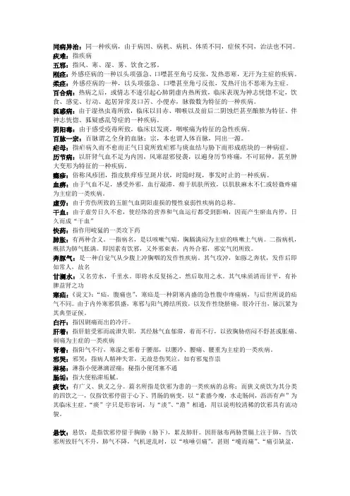 名解