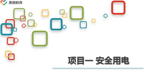 中职教育-《电工基础》项目一 安全用电.ppt
