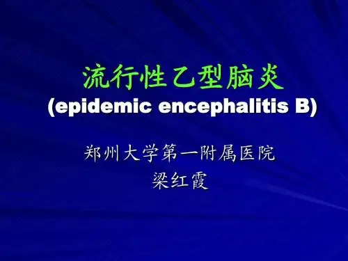 流行性乙型脑炎梁红霞