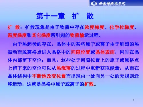 第11章扩散