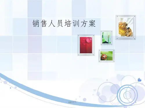 《销售人员培训方案》PPT课件