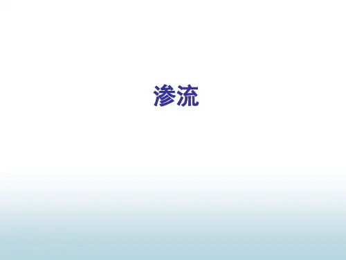 渗流课件