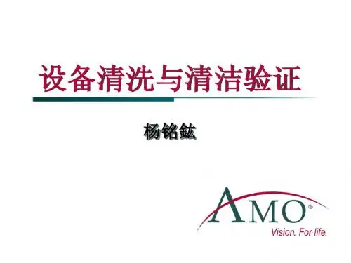清洁验证