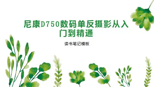 尼康D750数码单反摄影从入门到精通