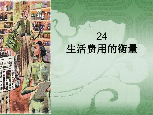 第24章生活费用的衡量