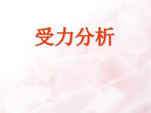 高一物理《受力分析》ppt课件