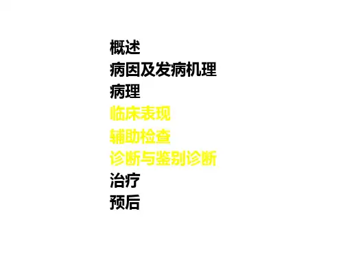 过敏性紫癜PPT课件