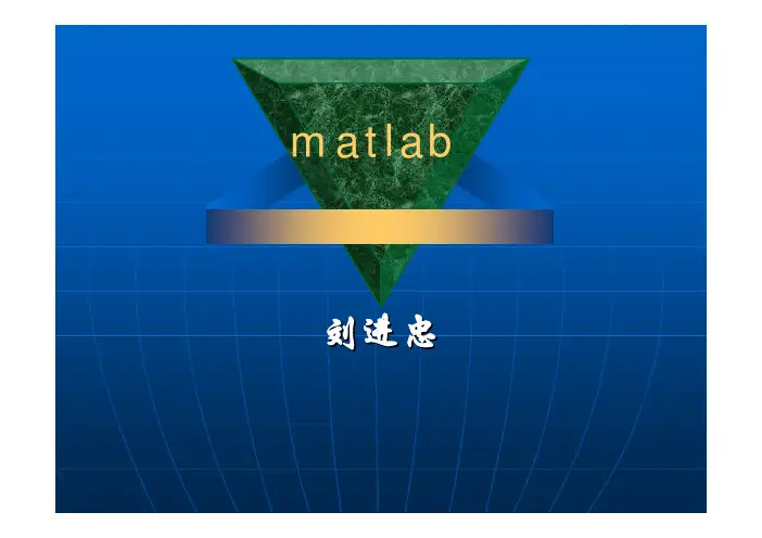 matlab数值计算（）（PDF）