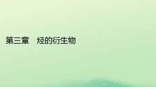 新教材同步系列2024春高中化学第三章烃的衍生物第一节卤代烃课件新人教版选择性必修3