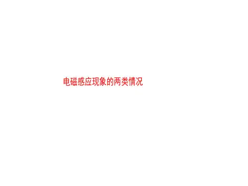 电磁感应现象的两类情况 课件