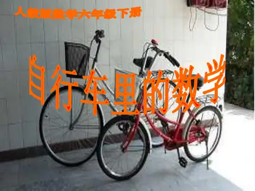 04单元自行车里的数学(已作了较大修改)