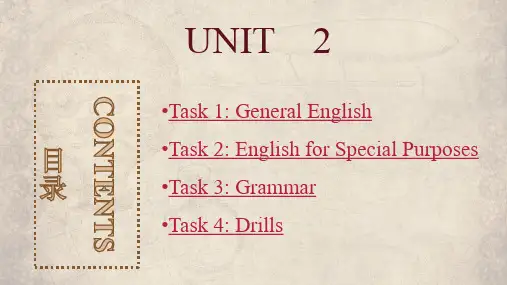 电子课件英语第三版Unit2