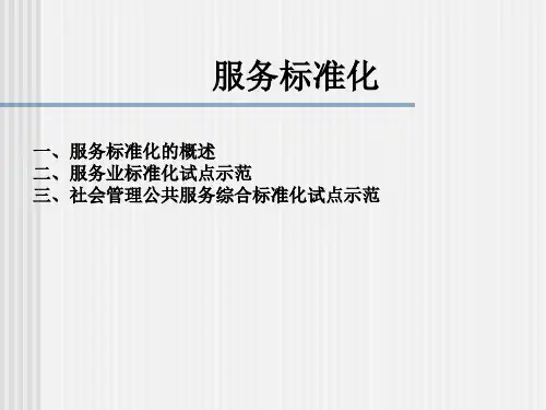 服务标准化2017.12
