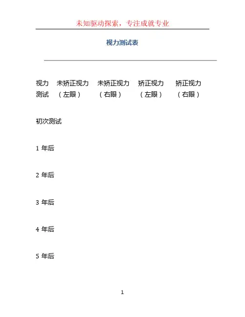 视力测试表 (2)