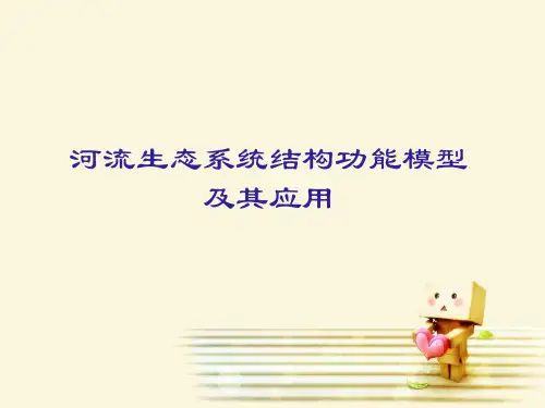 河流生态系统结构功能模型及其应用ppt