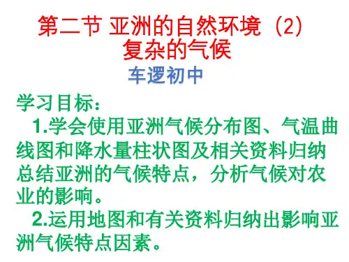 622自然环境课件-江苏省高邮市车逻镇初级中学七年级地理下册(共20张PPT)