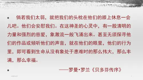 苏东坡传(节选)PPT课件