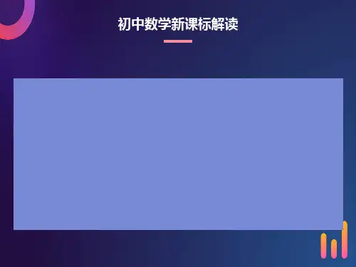初中数学课标解读新版