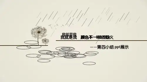 心理测试PPT展示