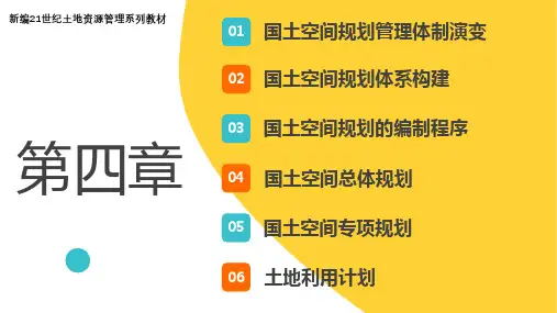 土地资源管理(第二版)——第4章
